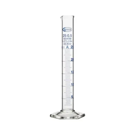 PROBETA GRADUADA DE VIDRIO DE 25 ML
