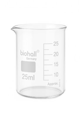 VASO DE PRECIPITADO DE VIDRIO DE 25 ML