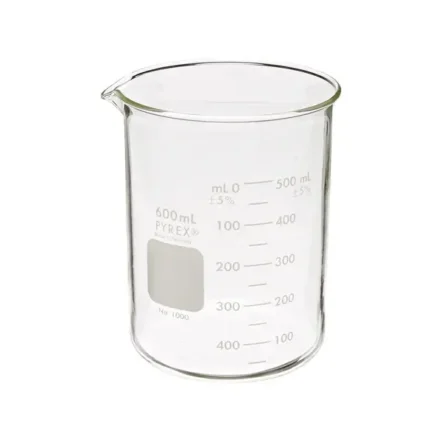 VASO DE PRECIPITADO DE VIDRIO DE 600 ML