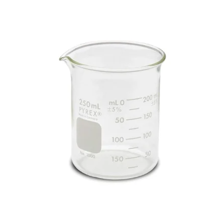 VASO DE PRECIPITADO DE VIDRIO DE 250 ML