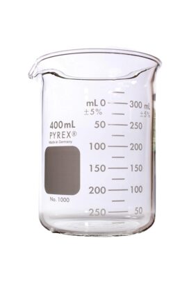 VASO DE PRECIPITADO DE VIDRIO DE 400 ML