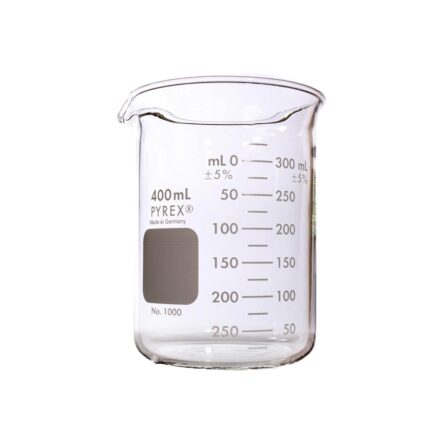 VASO DE PRECIPITADO DE VIDRIO DE 400 ML