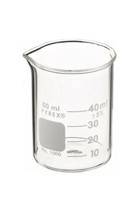VASO DE PRECIPITADO DE VIDRIO DE 50 ML