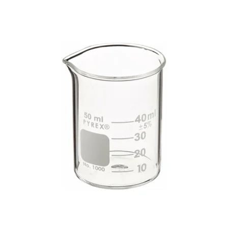 VASO DE PRECIPITADO DE VIDRIO DE 50 ML