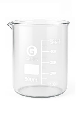 VASO DE PRECIPITADO DE VIDRIO DE 500 ML