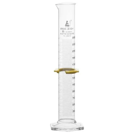 PROBETA GRADUADA DE VIDRIO DE 250 ML