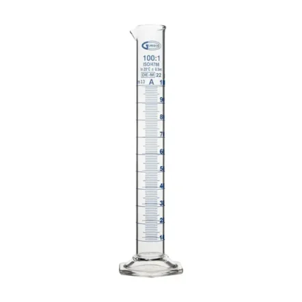 PROBETA GRADUADA DE VIDRIO DE 100 ML