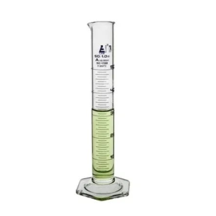 PROBETA GRADUADA DE VIDRIO DE 50 ML