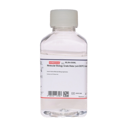 AGUA DE GRADO DE BIOLOGÍA MOLECULAR X 500ML