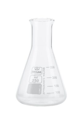 MATRAZ ERLENMEYER DE VIDRIO DE 250 ML